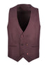 Burgundy Waistcoat