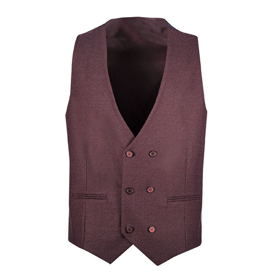 Burgundy Waistcoat