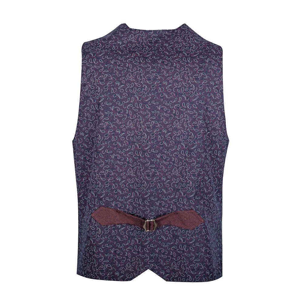 Burgundy Waistcoat