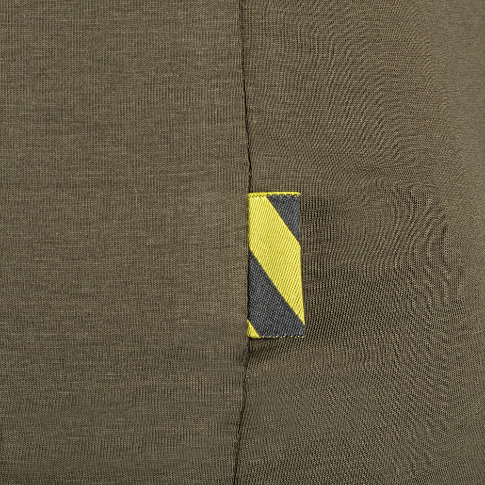 Khaki Crew Neck T-shirt