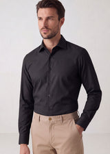 Black Plain Shirt