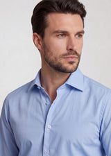 Blue Plain Shirt
