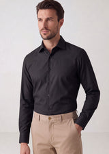 Black Plain Shirt