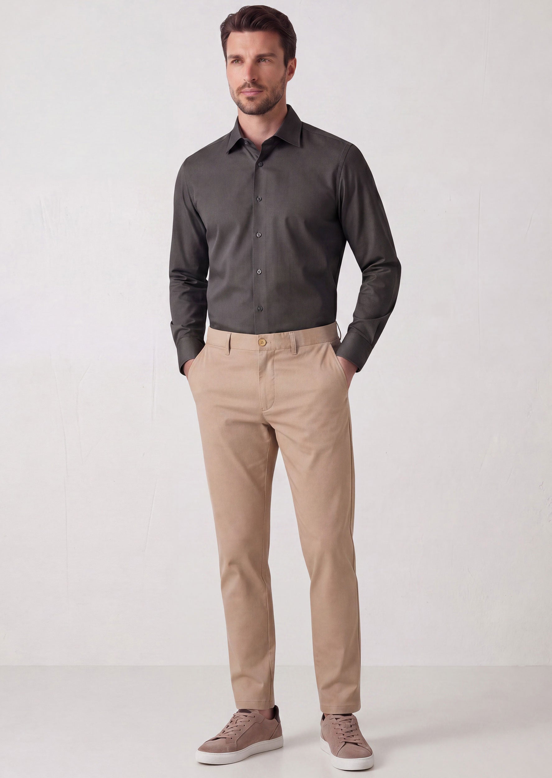 Black Plain Shirt