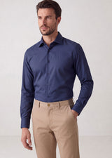 Navy Plain Shirt