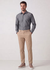 Grey Plain Shirt