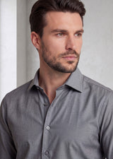 Grey Plain Shirt