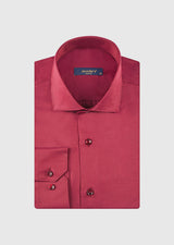 Burgundy Plain Shirt