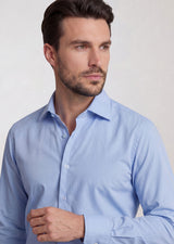 Blue Plain Shirt