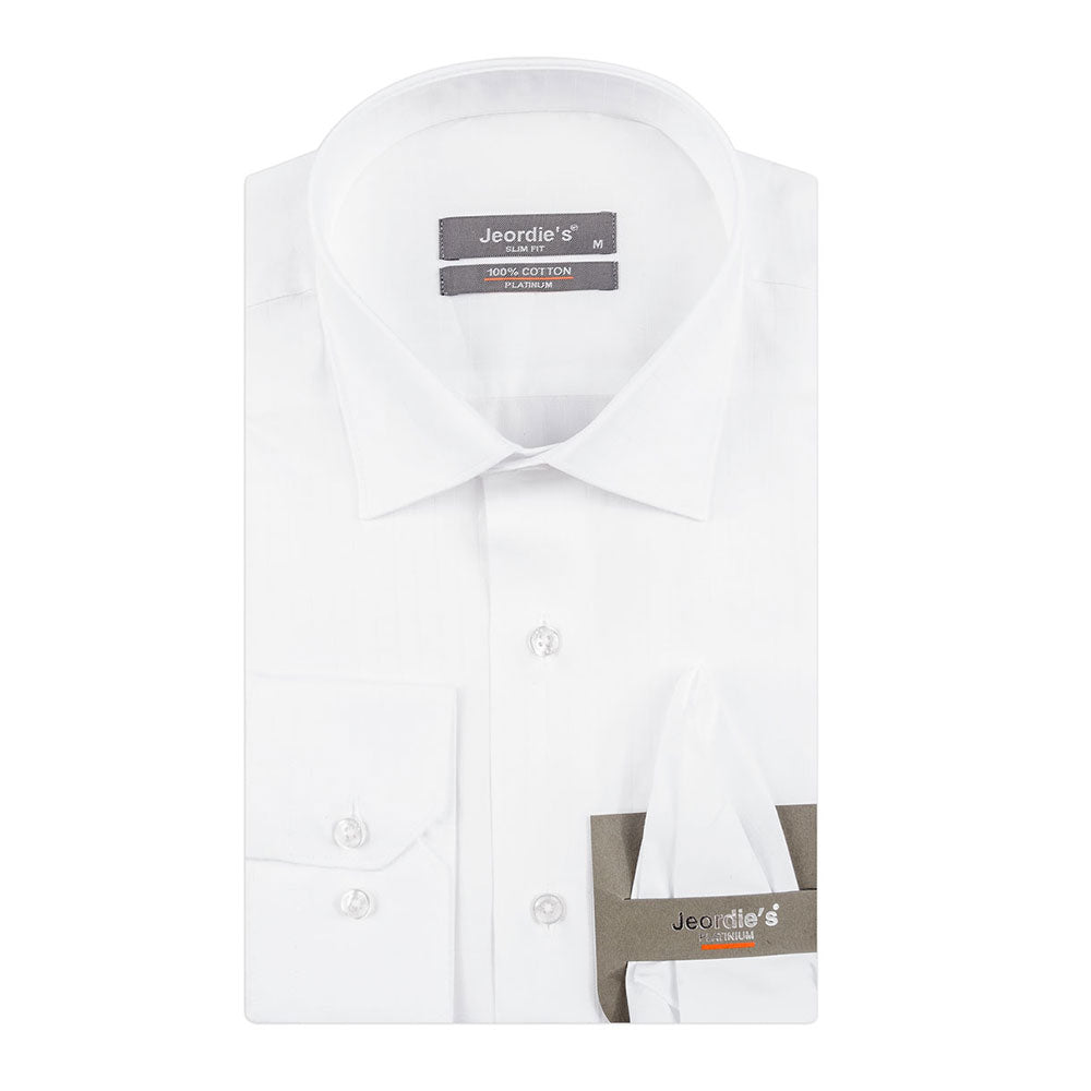 White Armure - 4 Cotton Shirt
