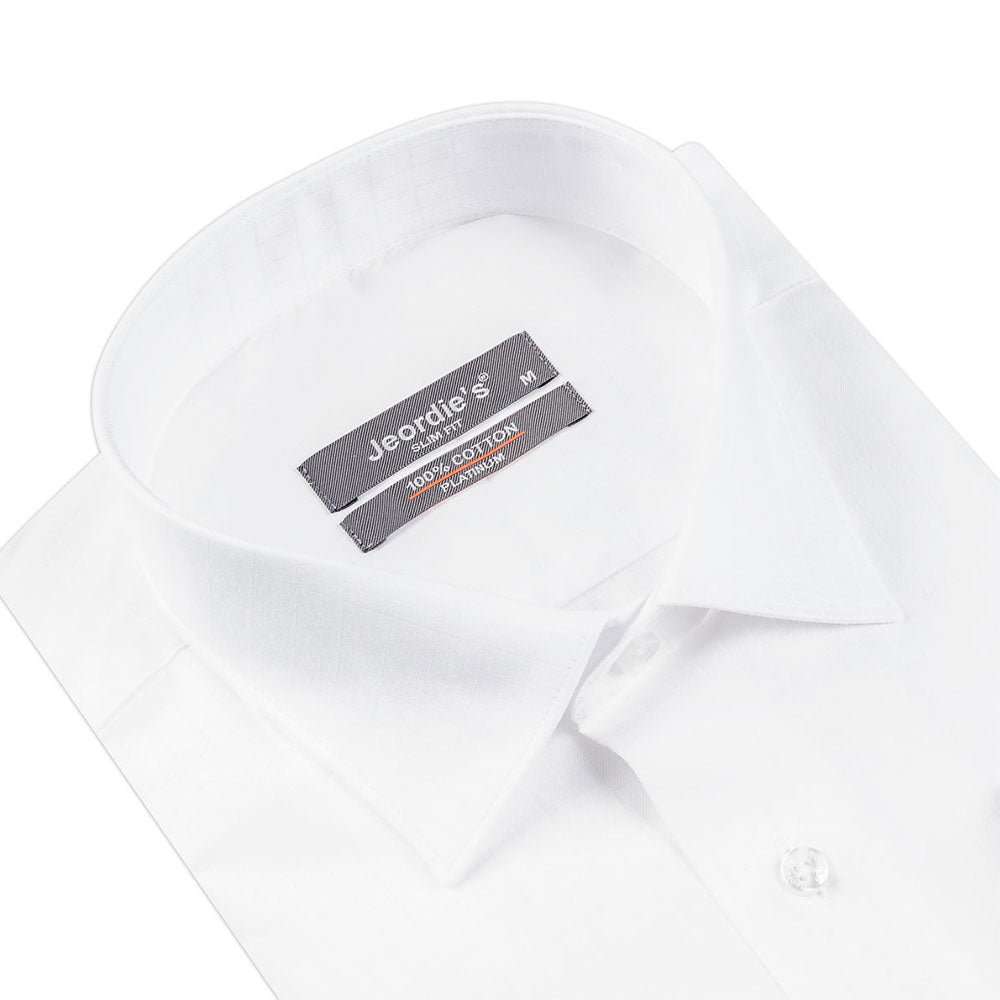 White Armure - 4 Cotton Shirt