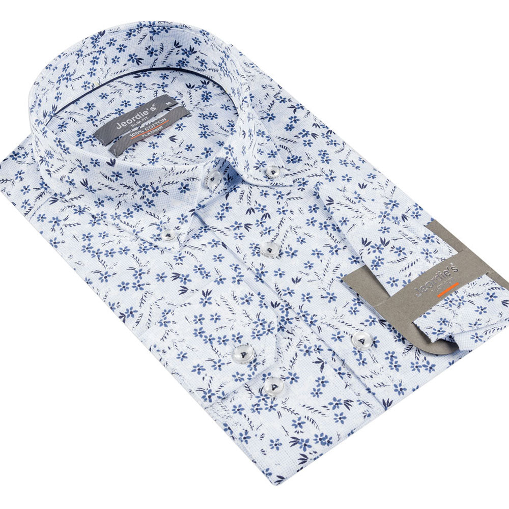 Blue - Navy Cotton Shirt