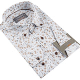 White - Beige Cotton Shirt