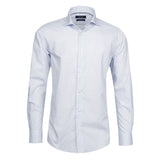 White - Blue Long Sleeve Shirt