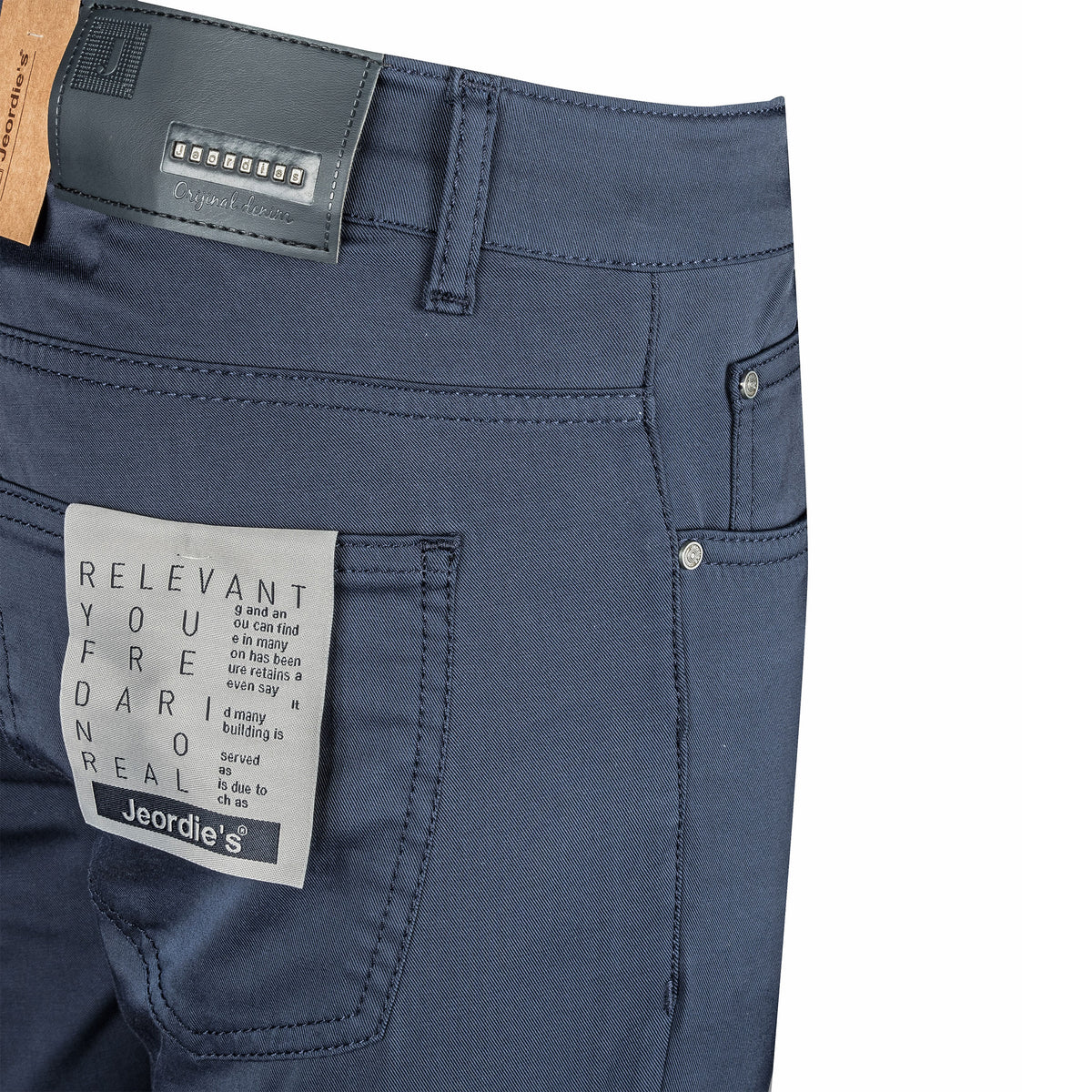 Navy 5-Pocket Trouser