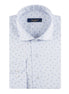 White - Blue Long Sleeve Shirt