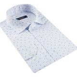 White - Blue Long Sleeve Shirt