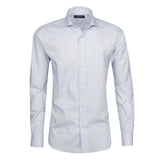 White - Blue Long Sleeve Shirt