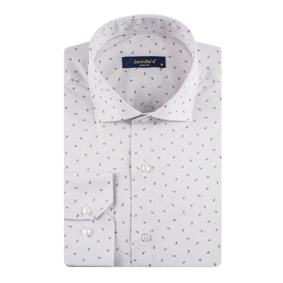 White - Beige Long Sleeve Shirt