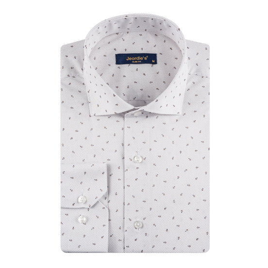 White - Beige Long Sleeve Shirt