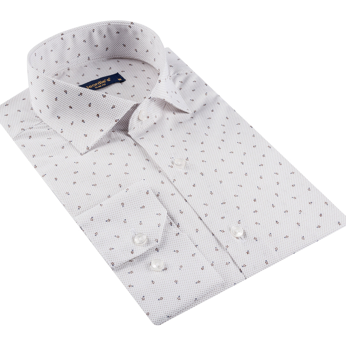 White - Beige Long Sleeve Shirt
