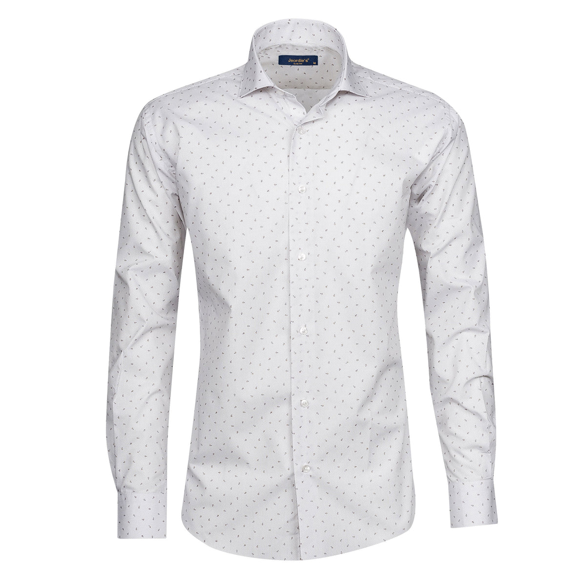White - Beige Long Sleeve Shirt