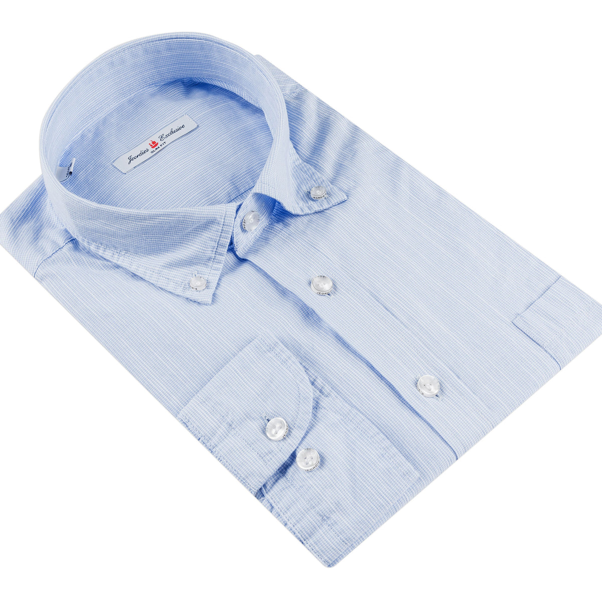 Blue Cotton Shirt