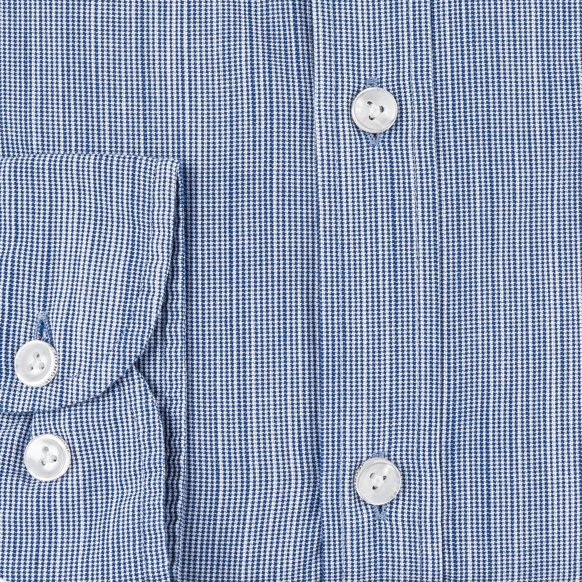 Sax Blue Cotton Shirt