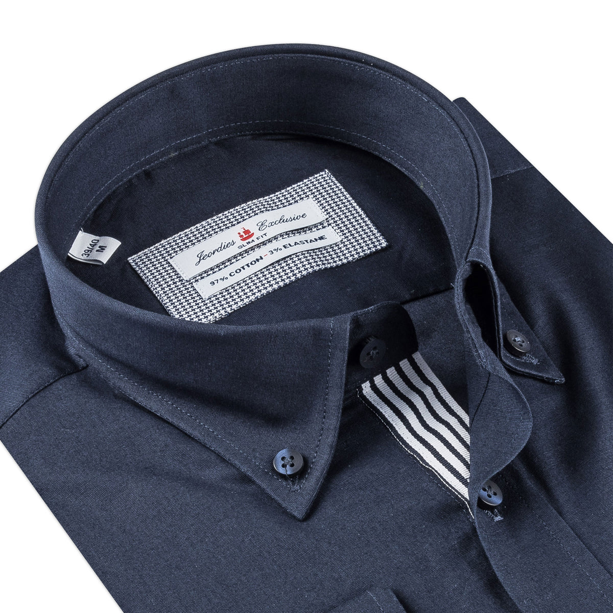 Navy Cotton Shirt