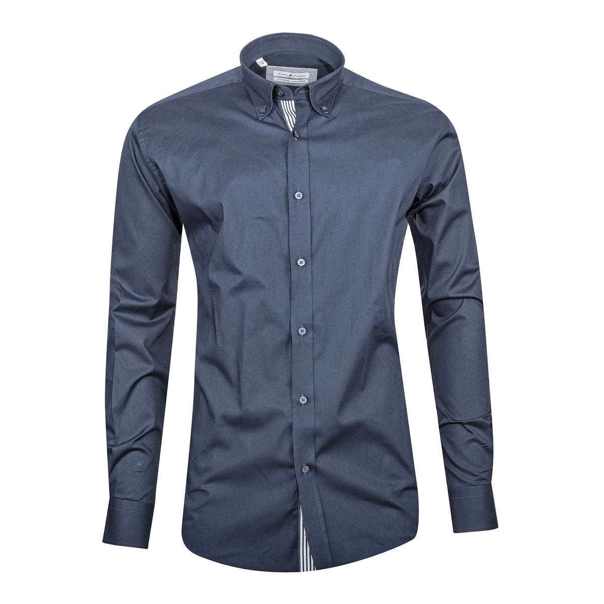 Navy Cotton Shirt