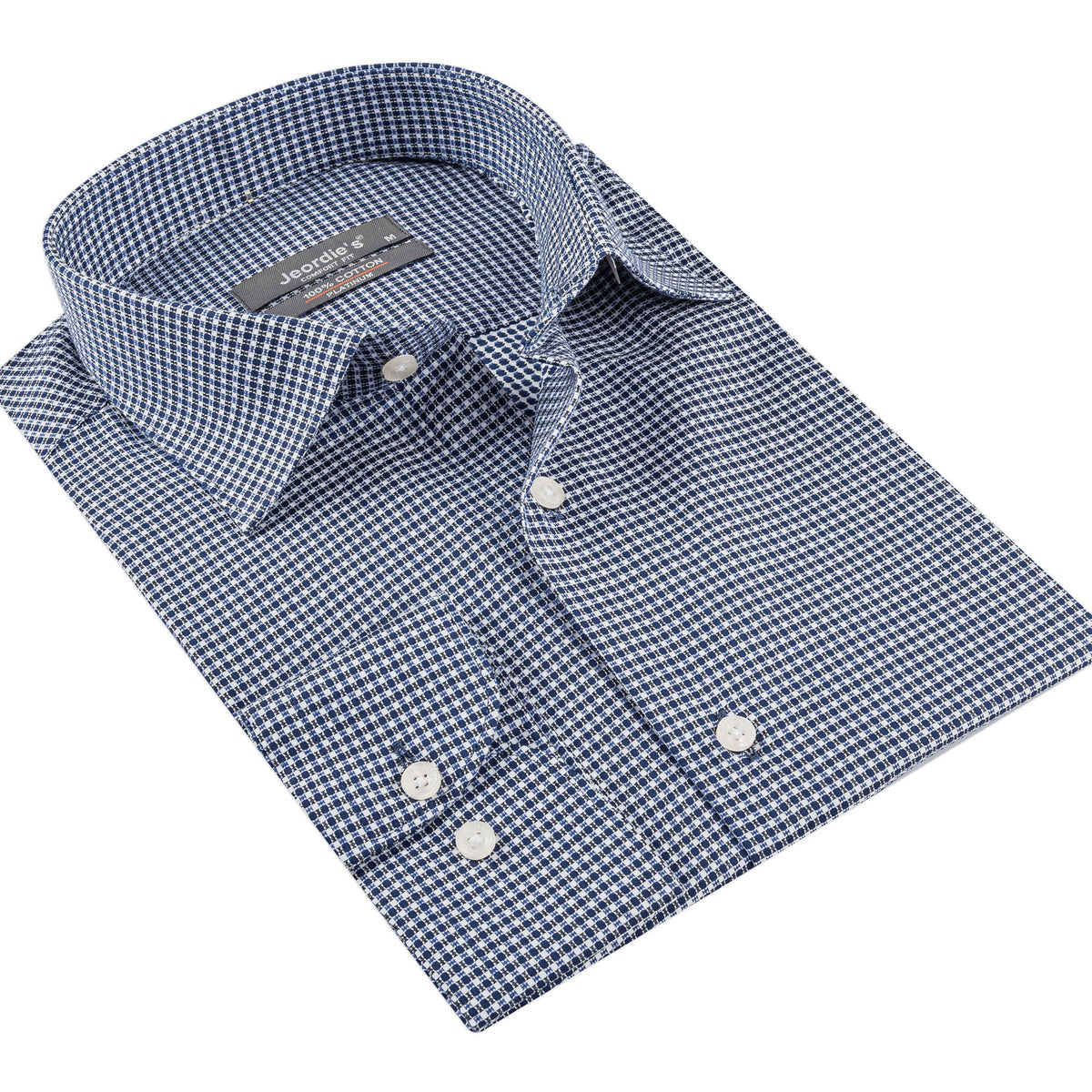 Navy Cotton Shirt