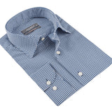 Sax Blue Cotton Shirt