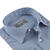 Sax Blue Cotton Shirt