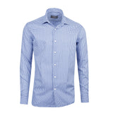 Sax Blue Cotton Shirt
