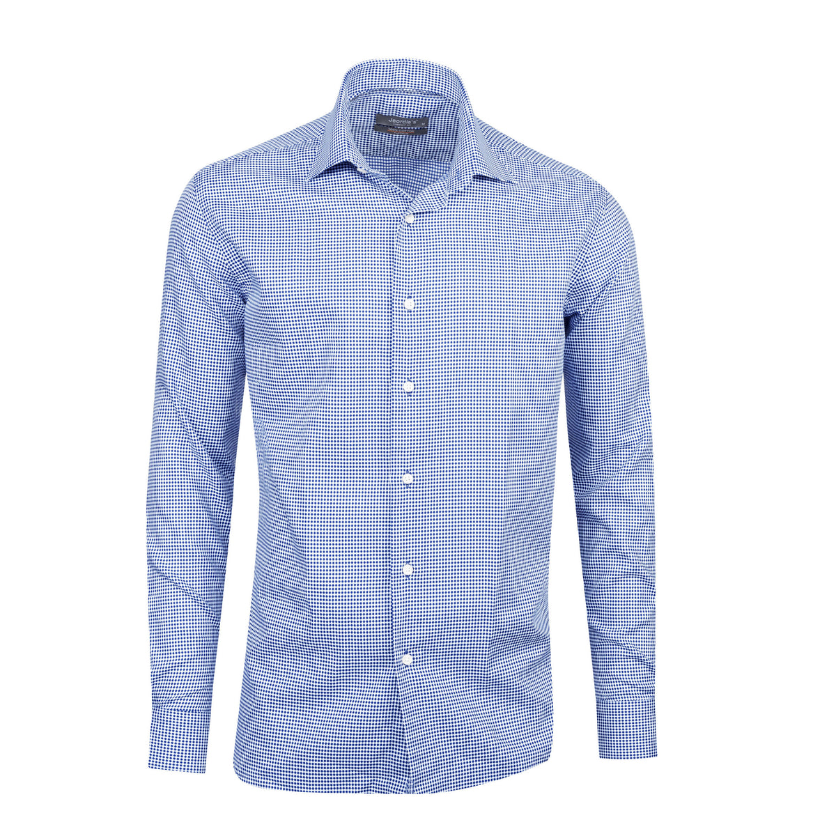 Sax Blue Cotton Shirt