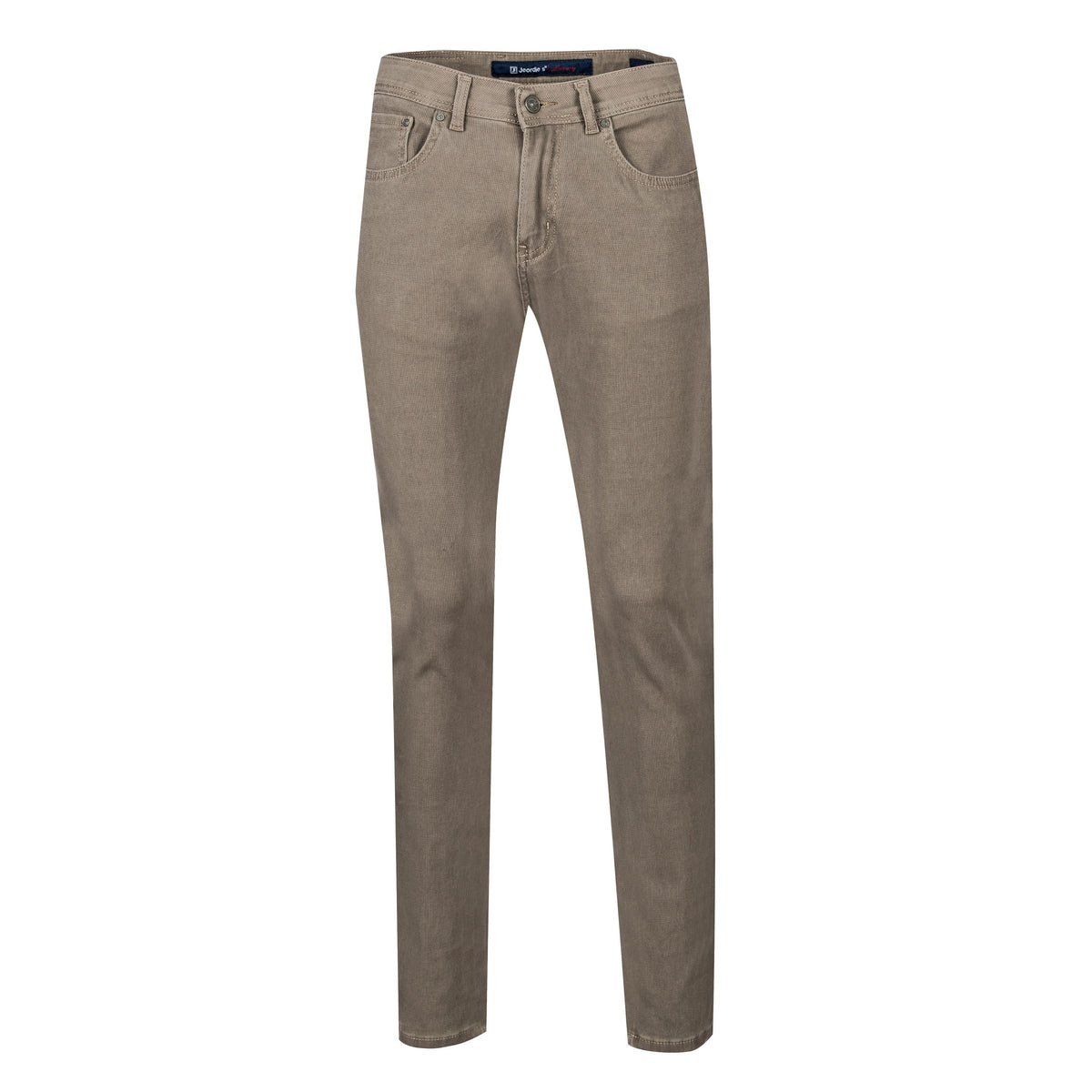 Light Taupe 5-Pocket Trouser