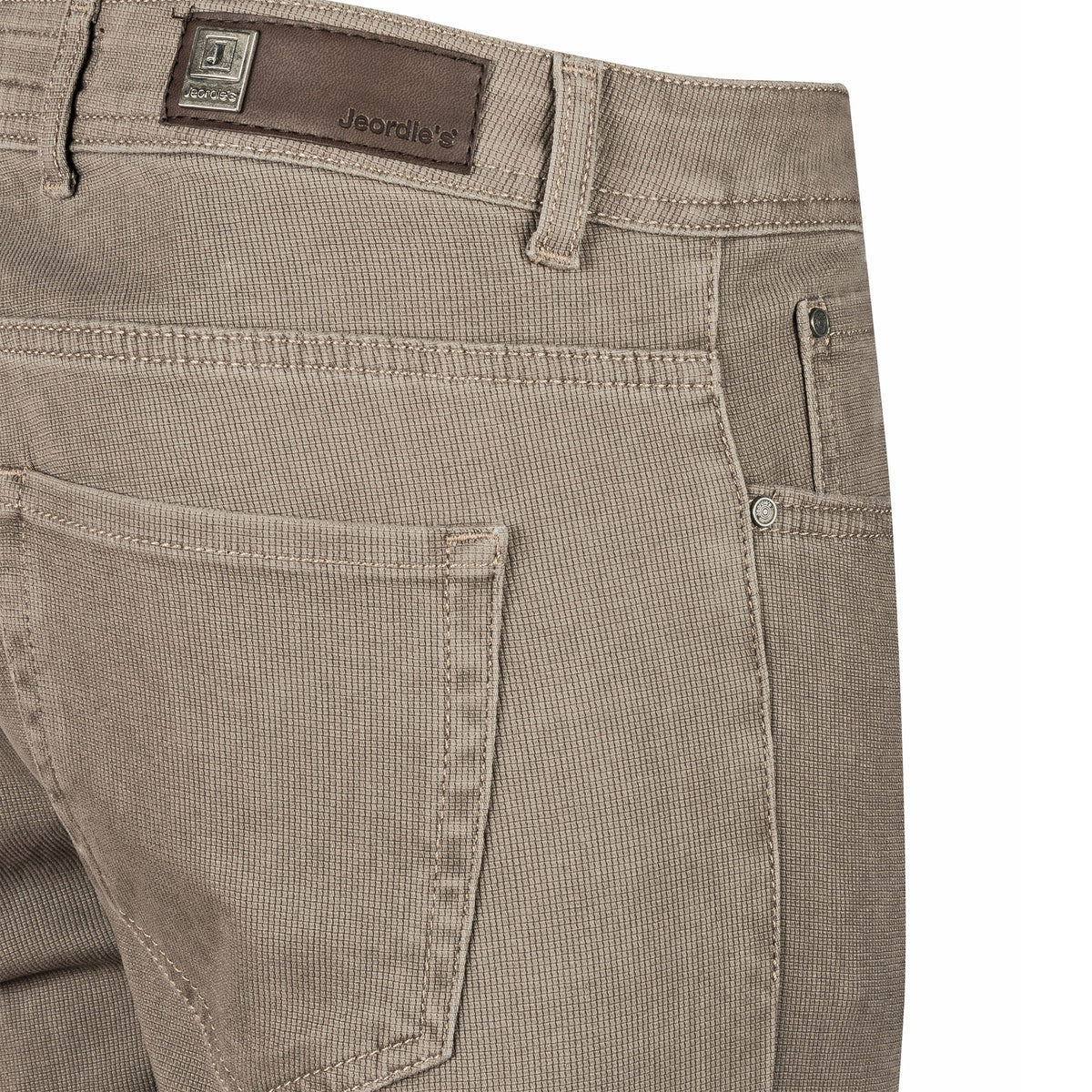 Light Taupe 5-Pocket Trouser