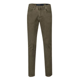 Dark Green 5-Pocket Trouser