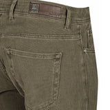 Dark Green 5-Pocket Trouser