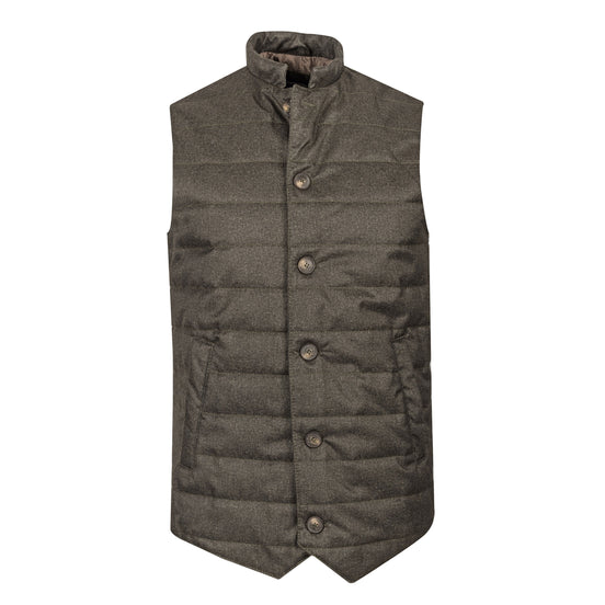 Green Quilted Vest