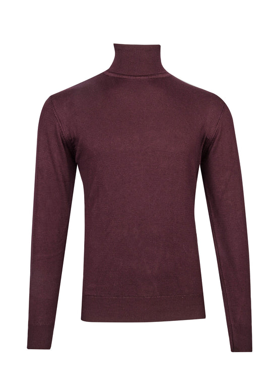 Purple Melange Knitwear