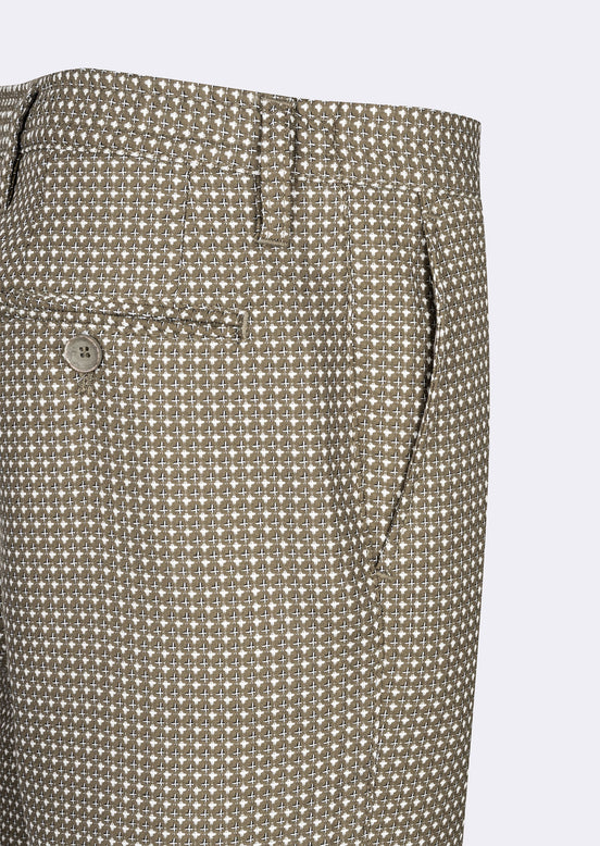 Khaki Bermuda Short