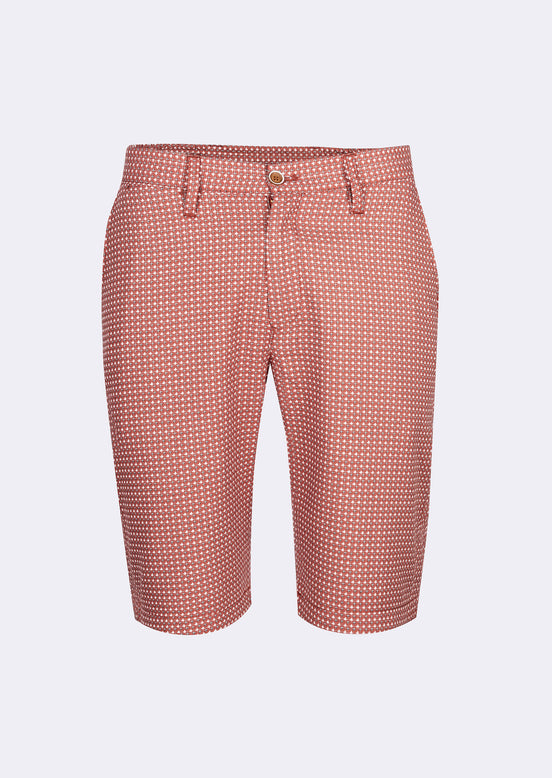 Orange Bermuda Short