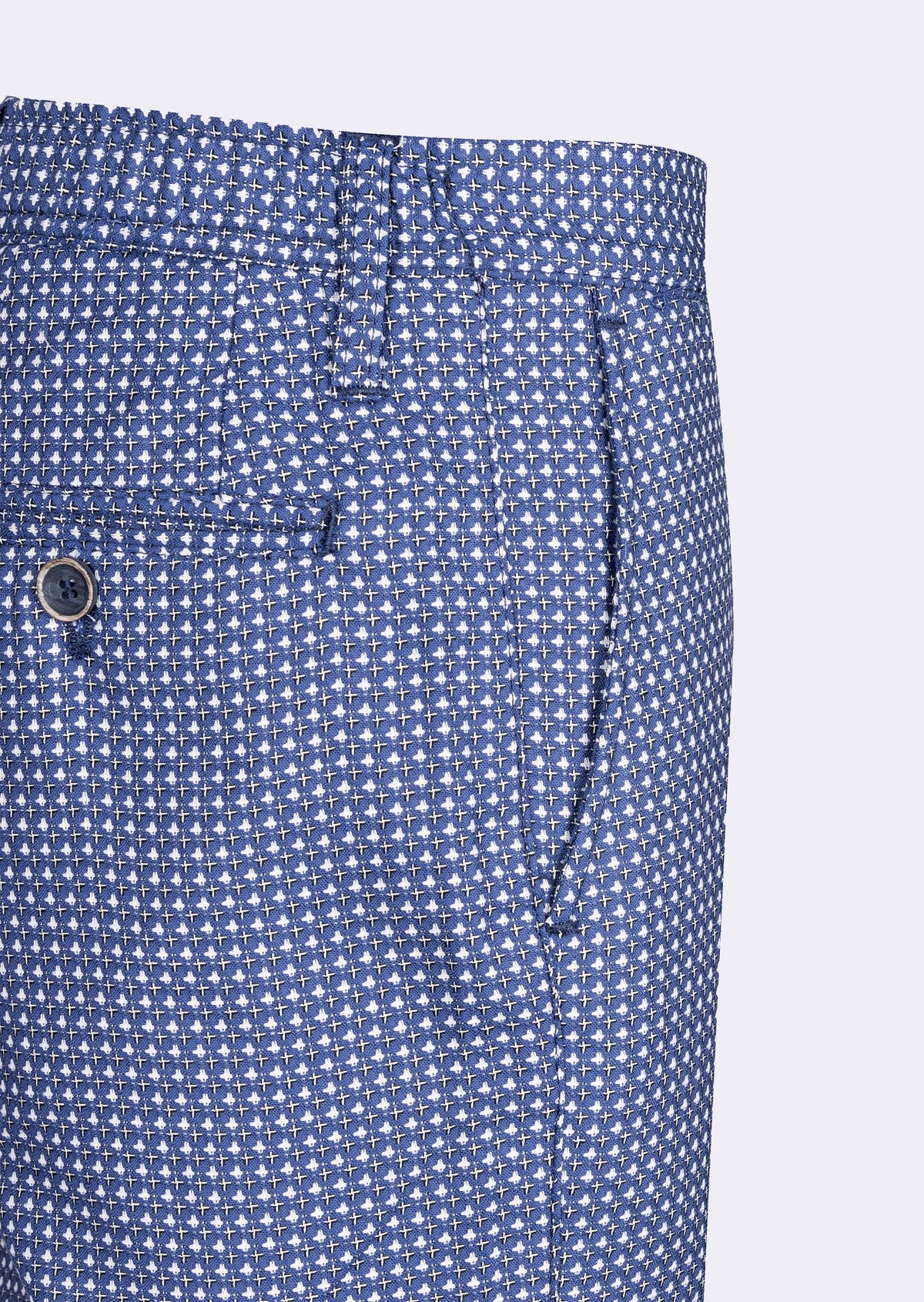 Sax Blue Bermuda Short
