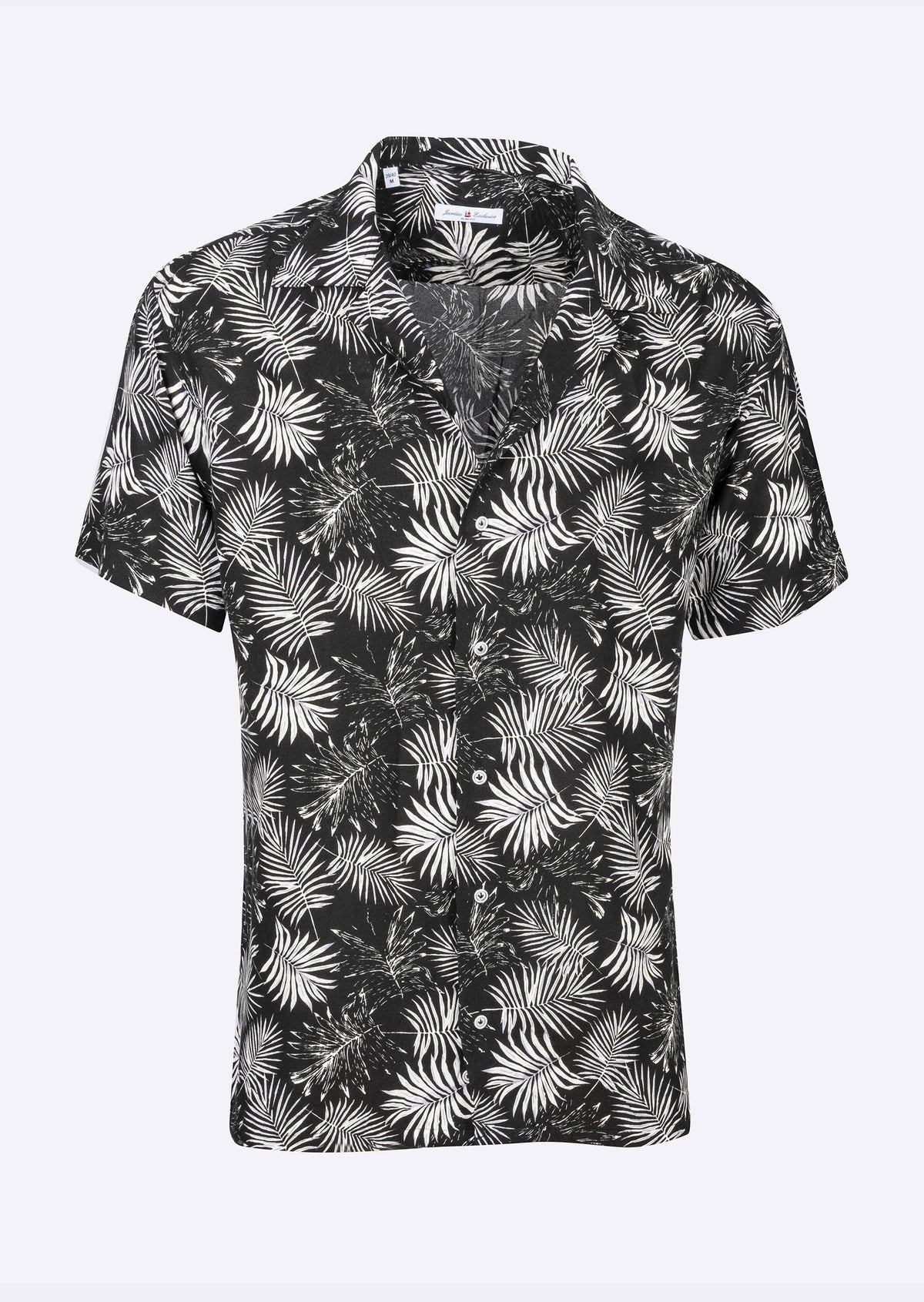 Black - White Short Sleeve Shirt