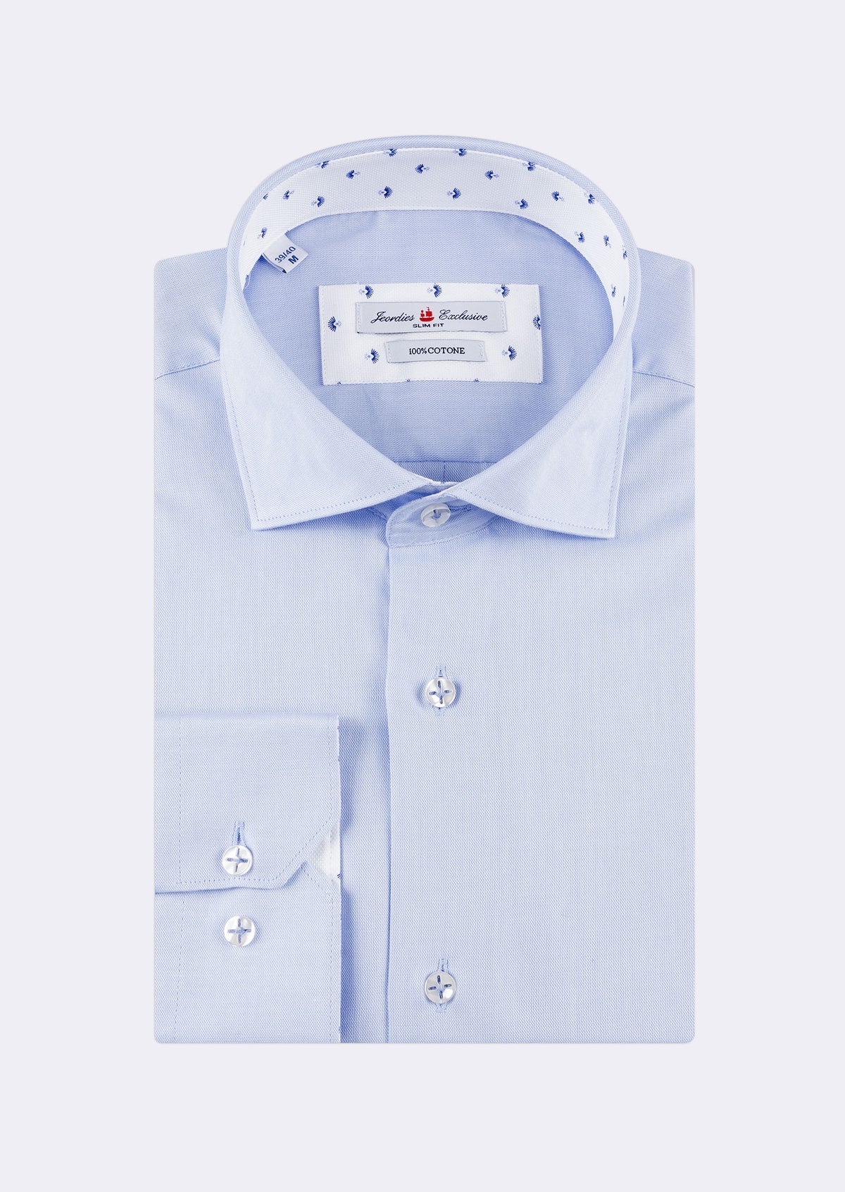 Blue Cotton Shirt