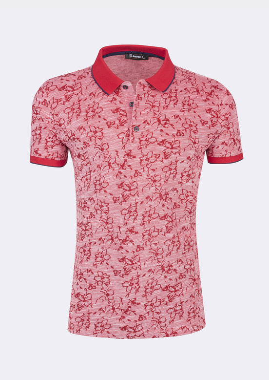 Burgundy Polo T-Shirt