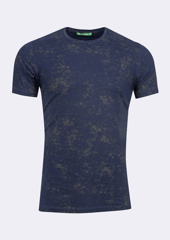 Navy Crew Neck T-shirt