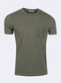 Khaki Crew Neck T-shirt