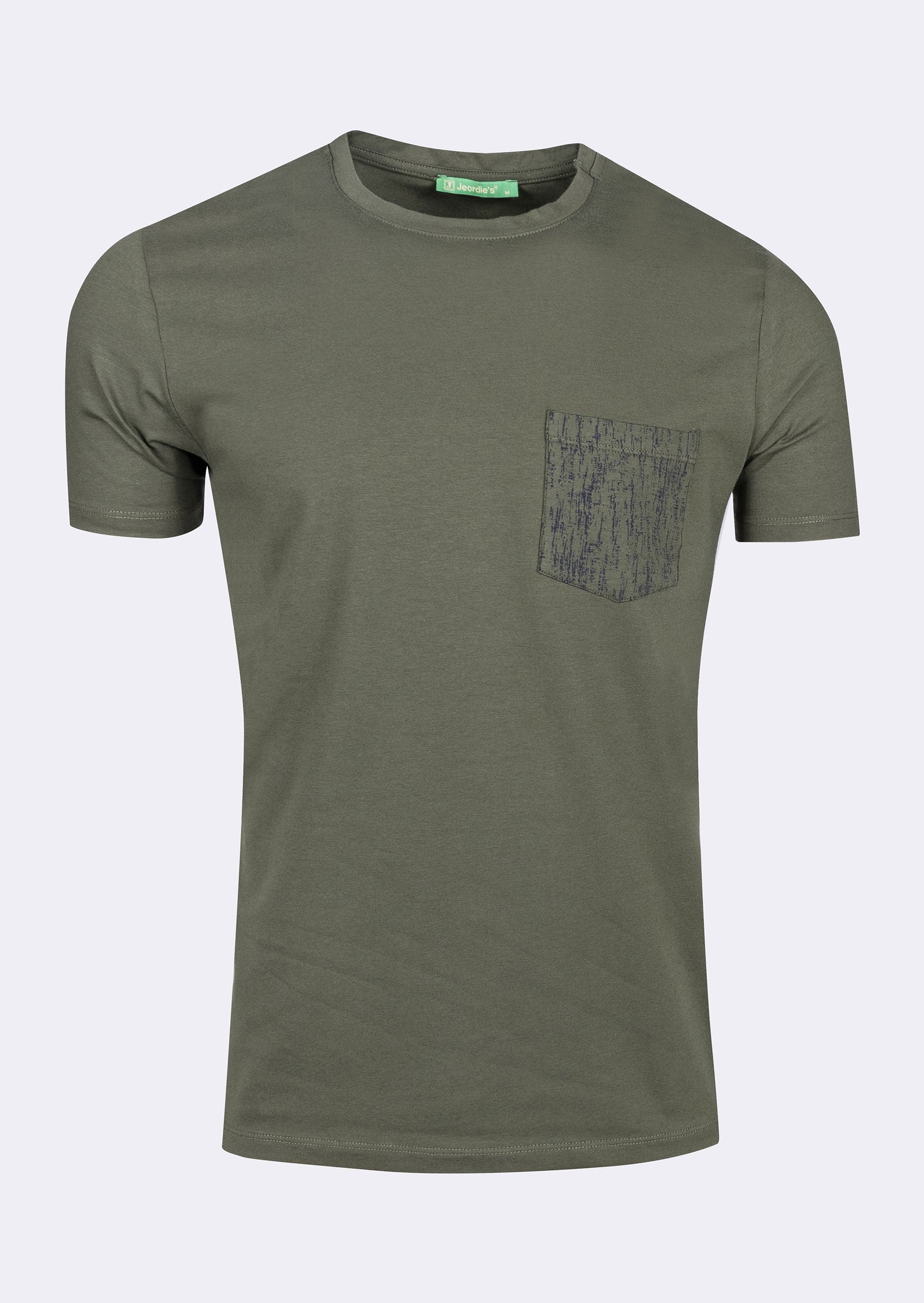 Khaki Crew Neck T-shirt